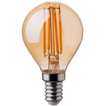 LED-Glühbirne E14 4W P45 Filament Amber 2200K - V-tac