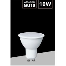 Trade Shop Traesio - Trade Shop - Lamp Led Gu10 10watt Spotlight 110° Licht 3000k 4000k 6500k Gu10-10w -