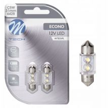 Glühbirnen C5w Led M-tech 31mm Retrofit Weisse Diode 6428