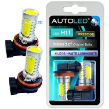 Led H11 4 leds cob blanc Autoled