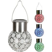 Led Hängeleuchte Farbwechsel Solarleuchte Gartenleuchte Hängelampe Solarlampe