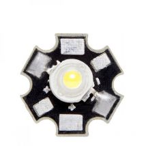 LED High Power 3W 220Lm 6000oK 45X45 Disipador 50.000H [CH-LED-3W-45MIL-D-CW]