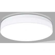 Nino Leuchten LED Kellerleuchte rund 15W 1900lm IP65 Ø 22,5 cm weiß neutralweiß
