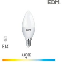 Led EDM Kerzenlampe E14 7W 600lm 4000K Tageslicht Ø3,5x10,7cm