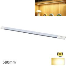 Led-Küchenleiste, Warmes Licht, Bewegungsmelder, Unterschrank, Wiederaufladbar, 58 Cm