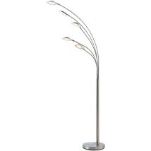 Lindby - led Lampadaire 'Anea' en métal pour salon & salle à manger
