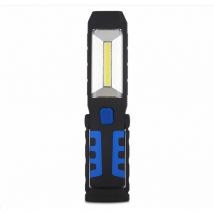 Led Lampe de Travail Mains Libres 3 + 1 Cob Lampe Torche Magnétique Flexible de Lampe 180 Degrés de Rotation pour Bricolage, le Bateau, Camping,
