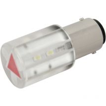 18560350 LED-Signalleuchte Rot BA15d 24 v/dc, 24 v/ac 1300 mcd - CML