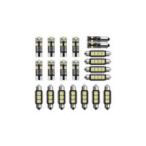 Linghhang - LED-Lampen, 6000–8000 k, 12 v, weiße Glühbirnen, Mini-Innenbeleuchtung für Autos, Kennzeichenbeleuchtung, 21-teiliges Set