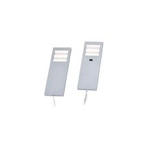 Paul Neuhaus - helena lot de 2 spots encastrables en aluminium avec 1 led board 2 w 3000 k IP20 neuhaus 1121-95-2