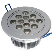 Trade Shop Traesio - Trade Shop - Faretto Faro Led 3w 5w 7w 9w 15w 18w Incasso Con Moll Luce Calda Fredda - -12 Vatios -