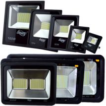 Trade Shop - Faro Led Faretto Super Luminoso Luce Bianca Impermeabile Per Esterno Slim Ip66 - -30 Vatios -