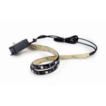 Gembird RGB LED Streifen 2 x 50 cm – flexible Beleuchtungslösung für Wohnräume, Schreibtische – 8716309111232