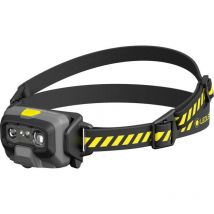 Led Lenser - Lampada di frontiera con batterie HF6R Work Yellow 20-800 Lumens Ledlenser