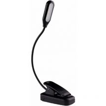 LED-Leselampe, Clip-Buchlampe für nächtliche Lesereisen, wiederaufladbare Leselampe mit 5 LEDs, 360° flexibles Hals-Leselicht