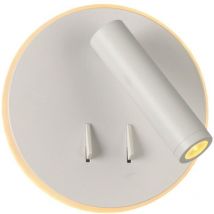 Led Lesewandleuchte emmy Hotel White 12W Farbtemperatur: Warmweiß 2700K