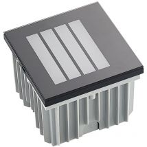 Lámpara de pared exterior 'Zamo' en Negro Aluminio - Arcchio