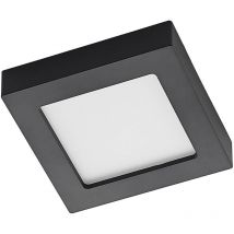 Lámpara de techo led 'Alette' en Negro Aluminio - Prios