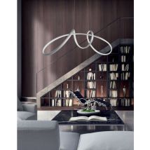 Led Lumen Pendelleuchter von Ondaluce 60 w 6000 lm 110 cm Dimmbar 4000 k