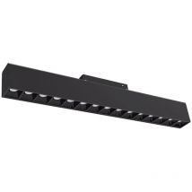 Optonica - Projecteur de 10 Ampoules led 20W pour Rail Magnétique S35 - Blanc Chaud 3000K