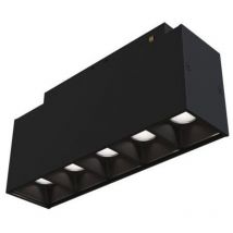 Optonica - Projecteur de 5 Ampoules led 10W pour Rail Magnétique S35- Blanc Chaud 3000K