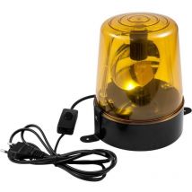 Led (monocolore) Lampeggiante della polizia Giallo Numero di lampadine: 1 - Eurolite