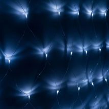 White Outdoor Curtain Lights