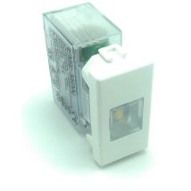 Planet Shop - Led-notleuchte 1 Keystone Modul 50lm 1w Autonomie 6h Mit Adapter Bticino Matix Weiß