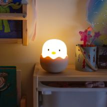 Lampada notturna 'Chicken' per comodino bambini led, luce notturna e ricaricabile