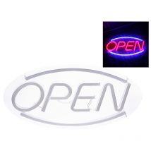 Mezheng - Led Open Leuchtreklamen Open Wort Neon Nachtlichter Für Raumdekor Licht Lampe Schlafzimmer Bar Pub Hotel Café Restaurant Spielzimmer