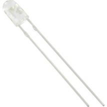 HuiYuan 3234G3C-ESB-A LED vert ovale 3 mm 2300 mcd 70 °, 30 ° 20 mA X727831