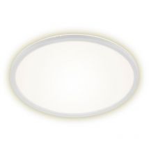 Briloner LED Panel Slim Ø 42 cm, weiß, utraflach CCT LED Panel