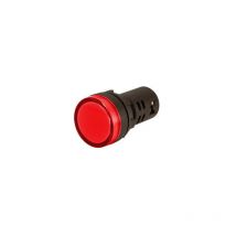 Led pilot 12v Ac/dc 22mm Rouge 12.760/12/r