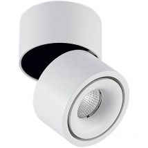Led Plafonnier à intensité variable 'Rotari' en aluminium pour couloir