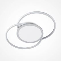 Lucande - Led Plafonnier À Intensité Variable 'senne' En Métal Pour Cuisine