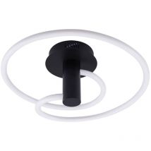 Lucande - led Plafonnier à intensité variable 'Valenora' pour salon & salle à manger