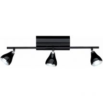 Plafonniers LED éclairage de salon lampe de couloir points noirs réglable WOFI 7803.03.60.0000