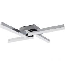 Lindby - led Plafonnier Salle De Bain 'Patrik' en métal pour salle de bain