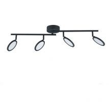 Lindby - Proyector, foco 'Manel' en Negro de Metal