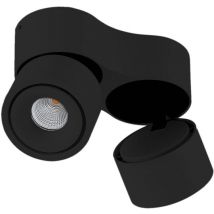 Arcchio - Proyector, foco 'Rotari' en Negro de Aluminio