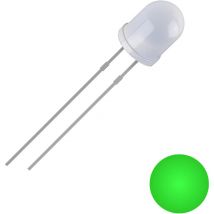 2111O163 led bedrahtet Grün Rund 3 mm 2500 mcd 30 ° 20 mA 3 v - Quadrios