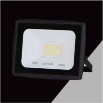 Trade Shop - led-scheinwerfer 30 watt 2700LM IP65 schwarzes warmes kaltes licht natürlich EK02-30W-N -
