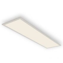 Led Sensor Panel Briloner leuchten piatto, 38 w, 4100 lm, IP20, blanc, plastique-métal, 119,5 x 29,5 x 4,9 cm