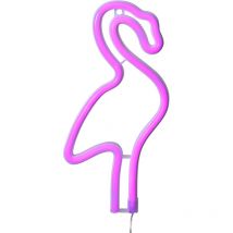 Star Trading Batterie Deko-silhouette Led Flamingo Neonlight