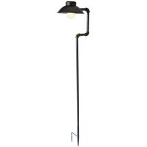 Led Solaire Lampe Extérieure Jardin Chemin Éclairage Ground Spike Plug Luminaire Antique Noir harms 507097