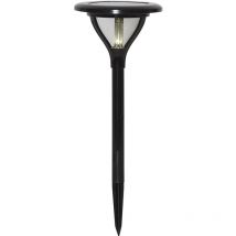 LED-Solar-Lampe, Kunststoff, 16,5x34 cm,