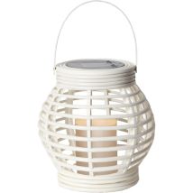LED Solar-Laterne "Lantern", weiß, ca. 16x16 cm, mit Akku