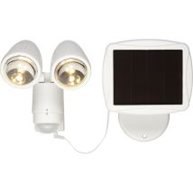 Star - Led-solarspot 'powerspot', Weiss,2 X 3 Led, Bewegungsmelder
