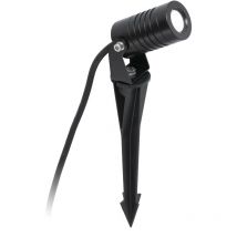 Faro Barcelona – LED-Scheinwerfer mit Halogenlicht – IP67 – 3000K – 110lm – Aluminium – Durchmesser 4 cm, Höhe 28 cm