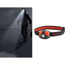 Markenartikel - led Stirnlampe 435 Lumen dimmbar zum Joggen & Camping, Batteriebetrieben